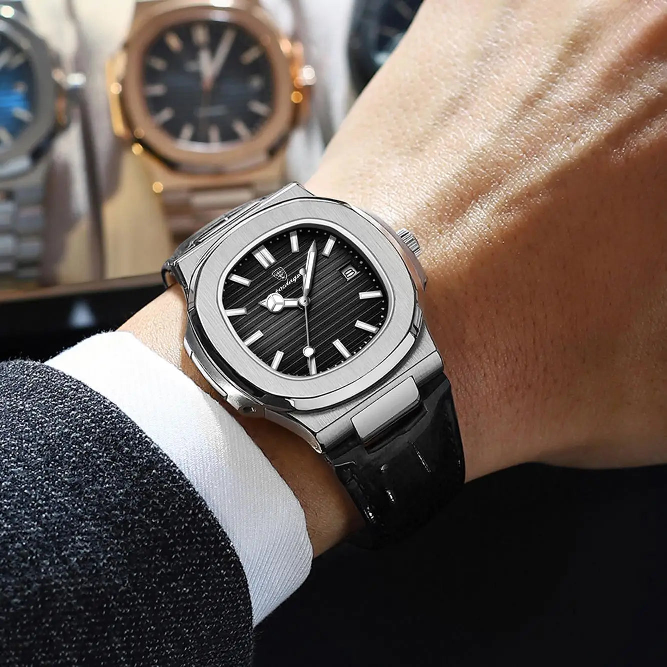 Poedagar 613- Leather Band